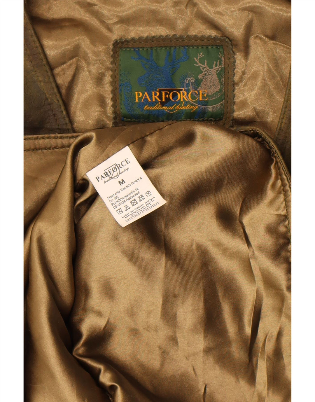 Gilet in pelle da uomo Parforce in pelle kaki media