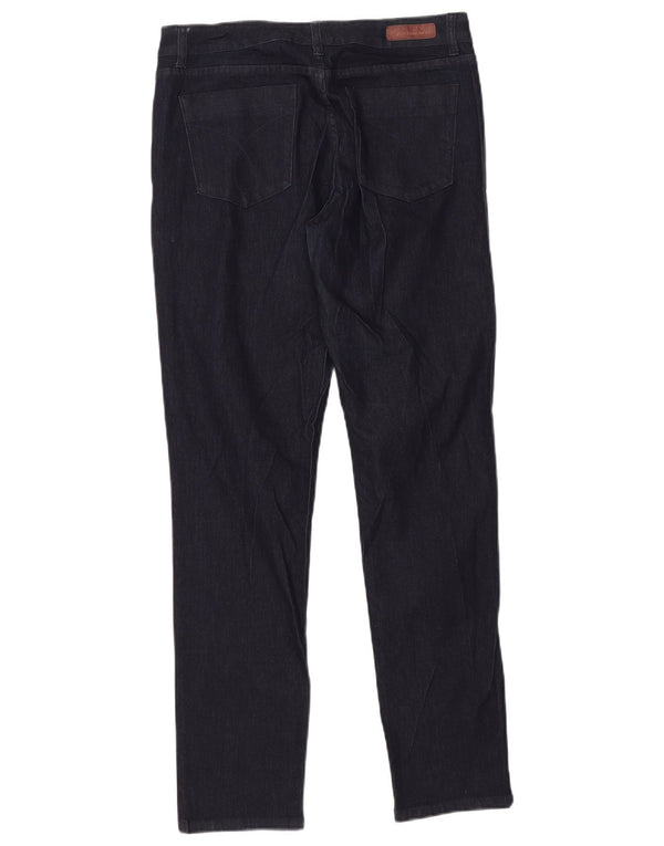 CALVIN KLEIN Jeans skinny legging da donna US 10 Large W32 L31 Blu navy