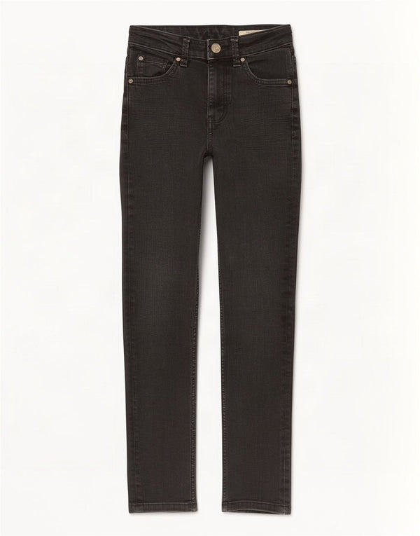 Marks & Spencer Donna The Lily Slim Jeans UK 6 XS W22 L26 Cotone nero