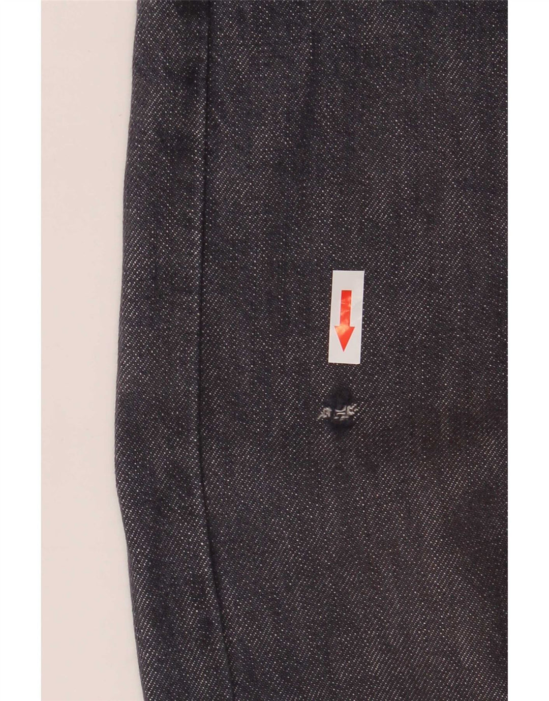 Jeans dritti tagliati da uomo Levi's W31 L25 cotone blu navy