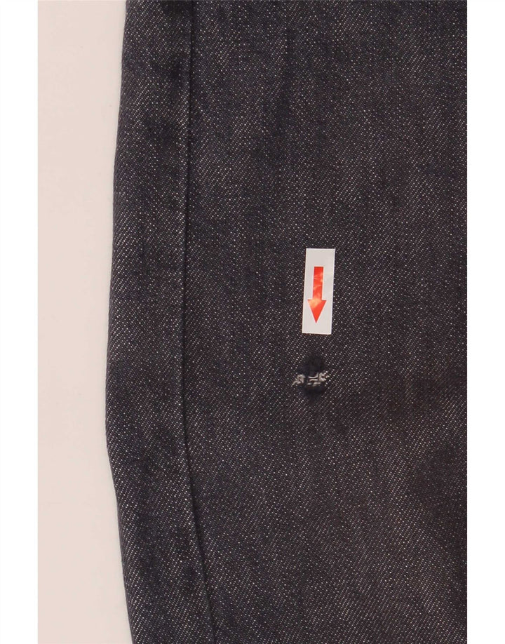 Jeans dritti tagliati da uomo Levi's W31 L25 cotone blu navy