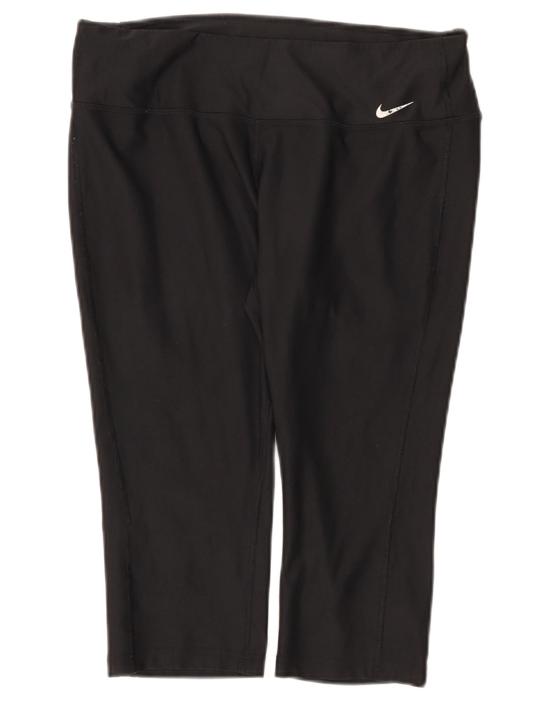 Leggings Nike Capri da donna UK 14 grandi sportivi in poliestere nero