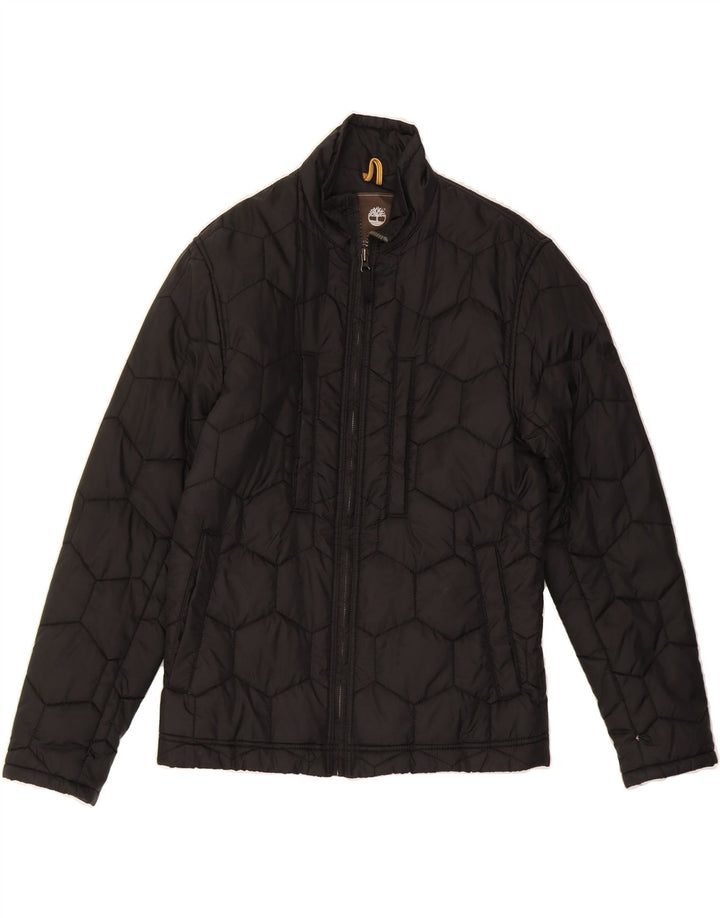 TIMBERLAND Mens Padded Jacket UK 36 Small Black Vintage Timberland and Second-Hand Timberland from Messina Hembry 
