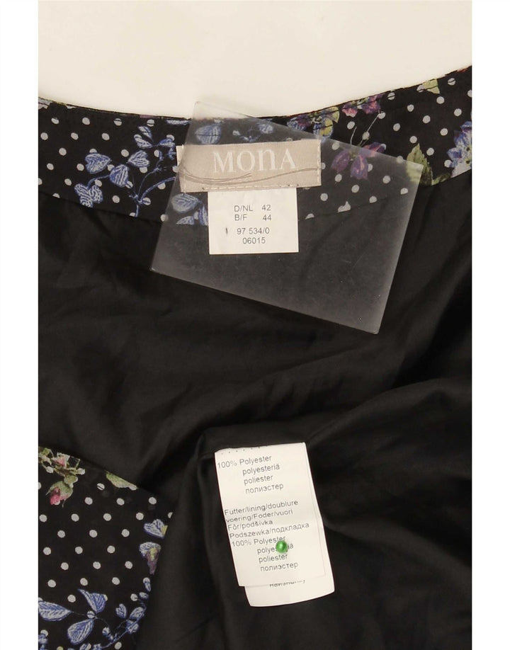 Abito a trapezio da donna Mona EU 42 Grande poliestere floreale multicolore