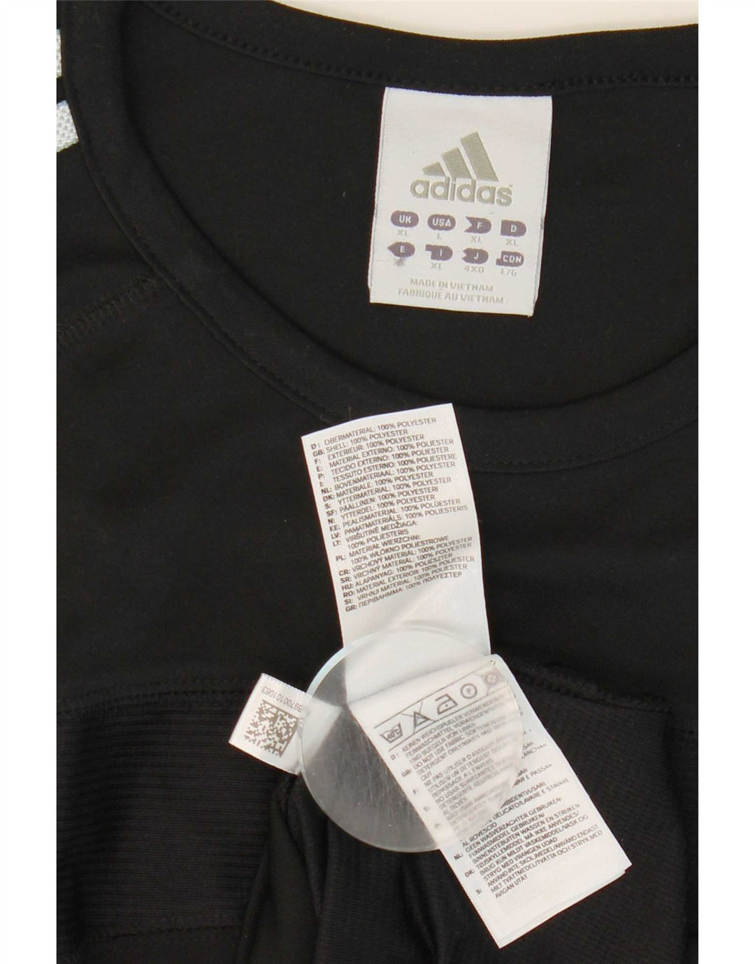 Canotta Adidas Climacool da uomo XL poliestere nero
