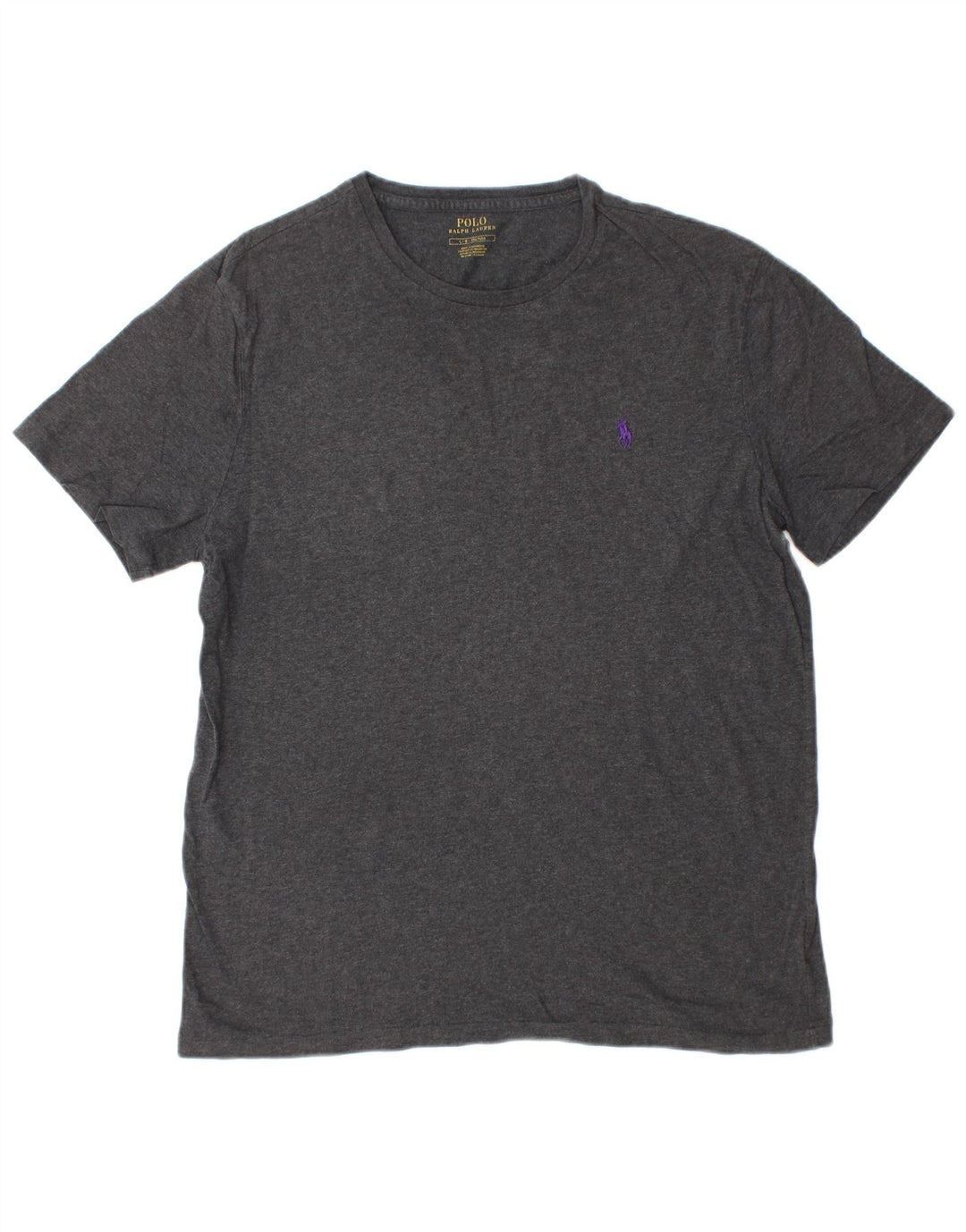 POLO RALPH LAUREN Mens T-Shirt Top Large Grey