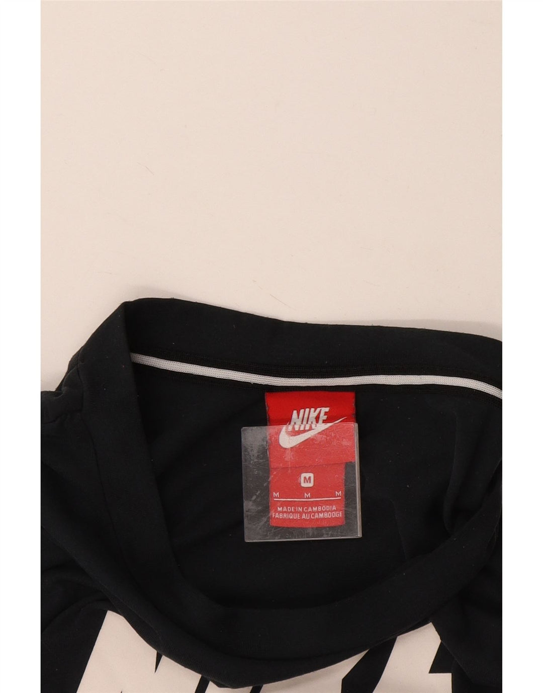 T-shirt grafica da donna NIKE Top UK 14 medio blu navy