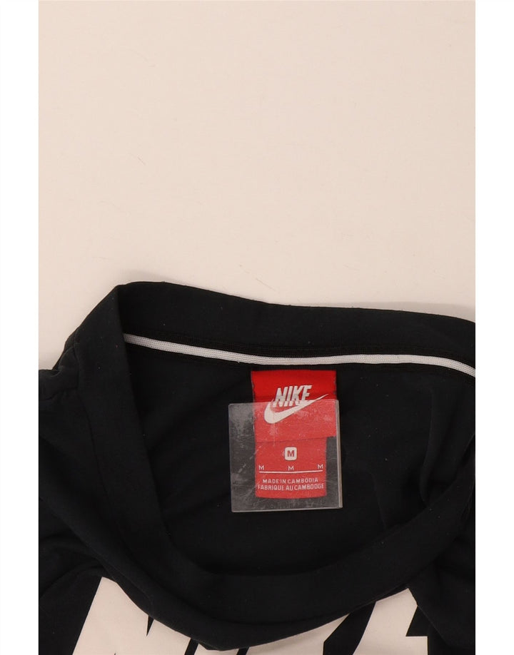 T-shirt grafica da donna NIKE Top UK 14 medio blu navy