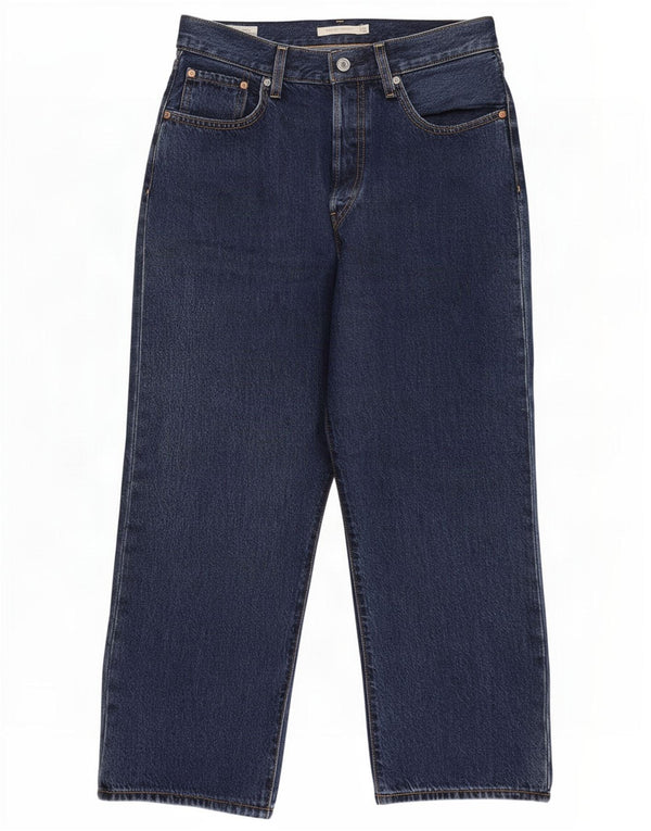 Jeans dritti Ribcage da donna Levi's W30 L27 cotone blu