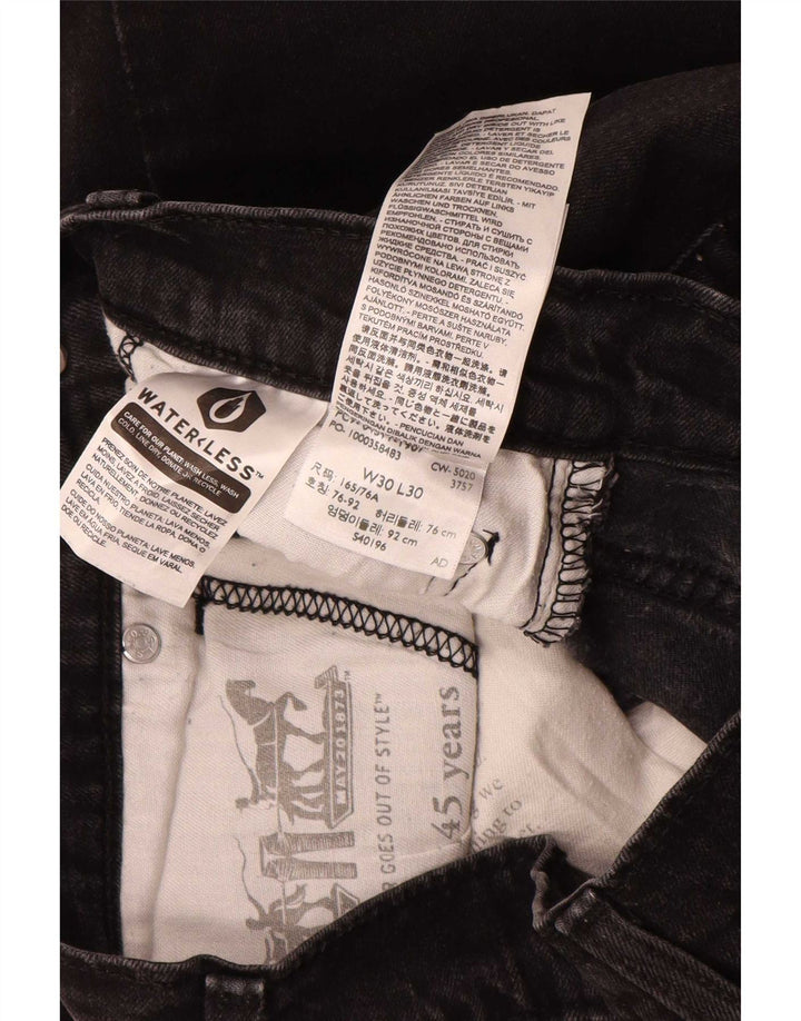 Jeans Levi's Uomo 511 Slim W30 L30 Cotone Nero