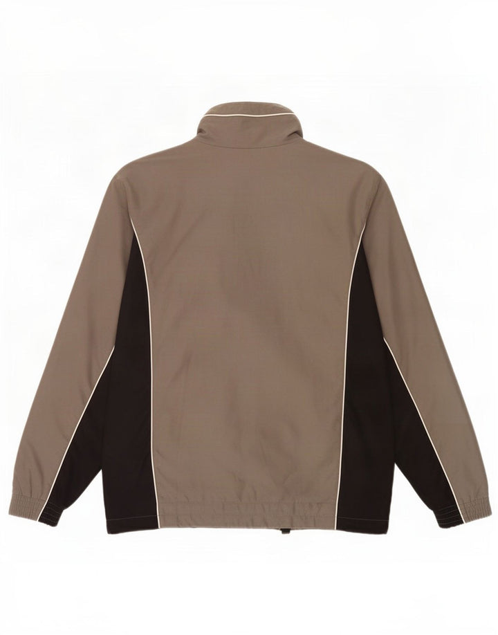 Giacca da tuta da uomo Champion Small in poliestere color block grigio