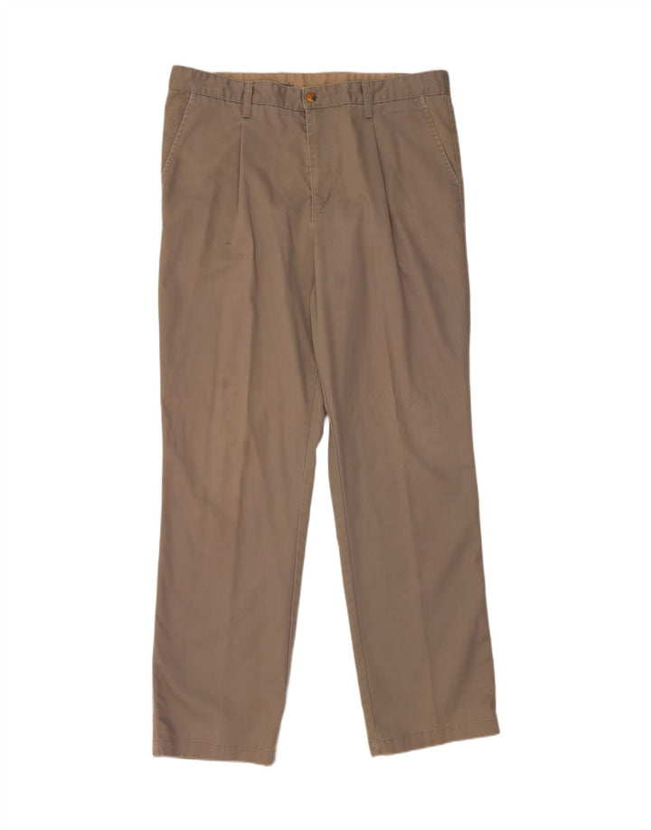 Pantaloni chino da uomo WRANGLER W38 L34 in cotone grigio