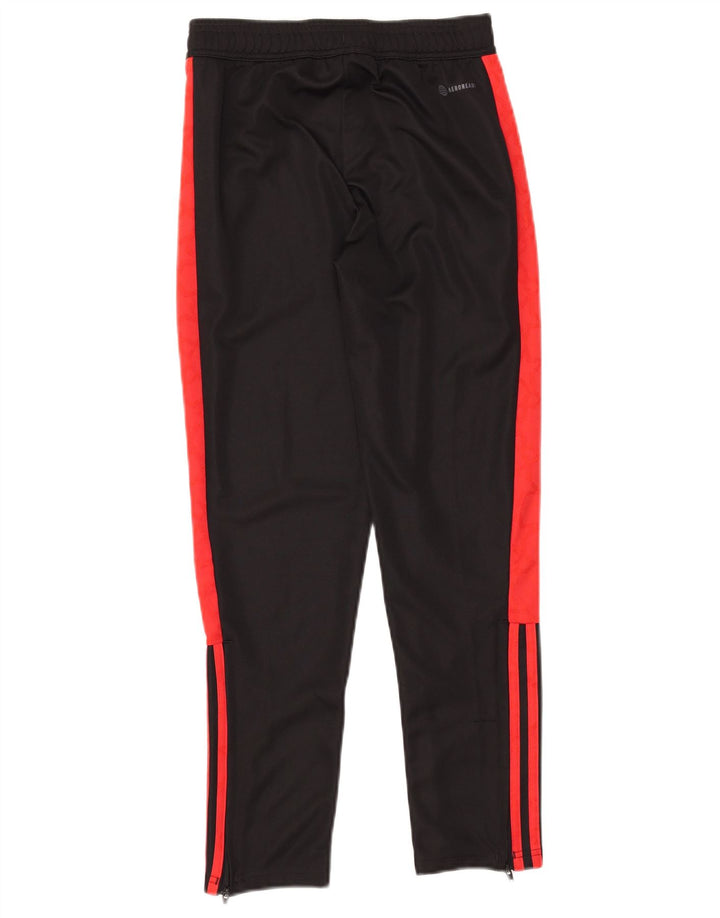Pantaloni da tuta ADIDAS Aeroready Graphic da ragazzo 11-12 anni neri
