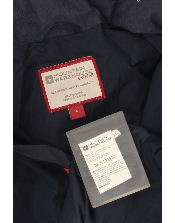 Giacca a vento con cappuccio da uomo Mountain Warehouse UK 38 Medium Blu Navy