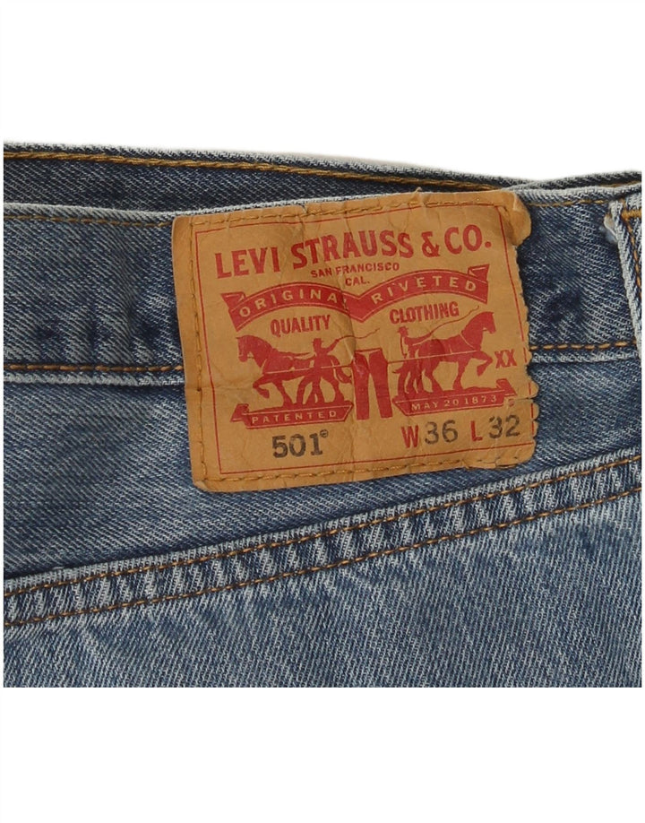 Levi's Uomo 501 Jeans dritti W36 L32 Cotone Blu