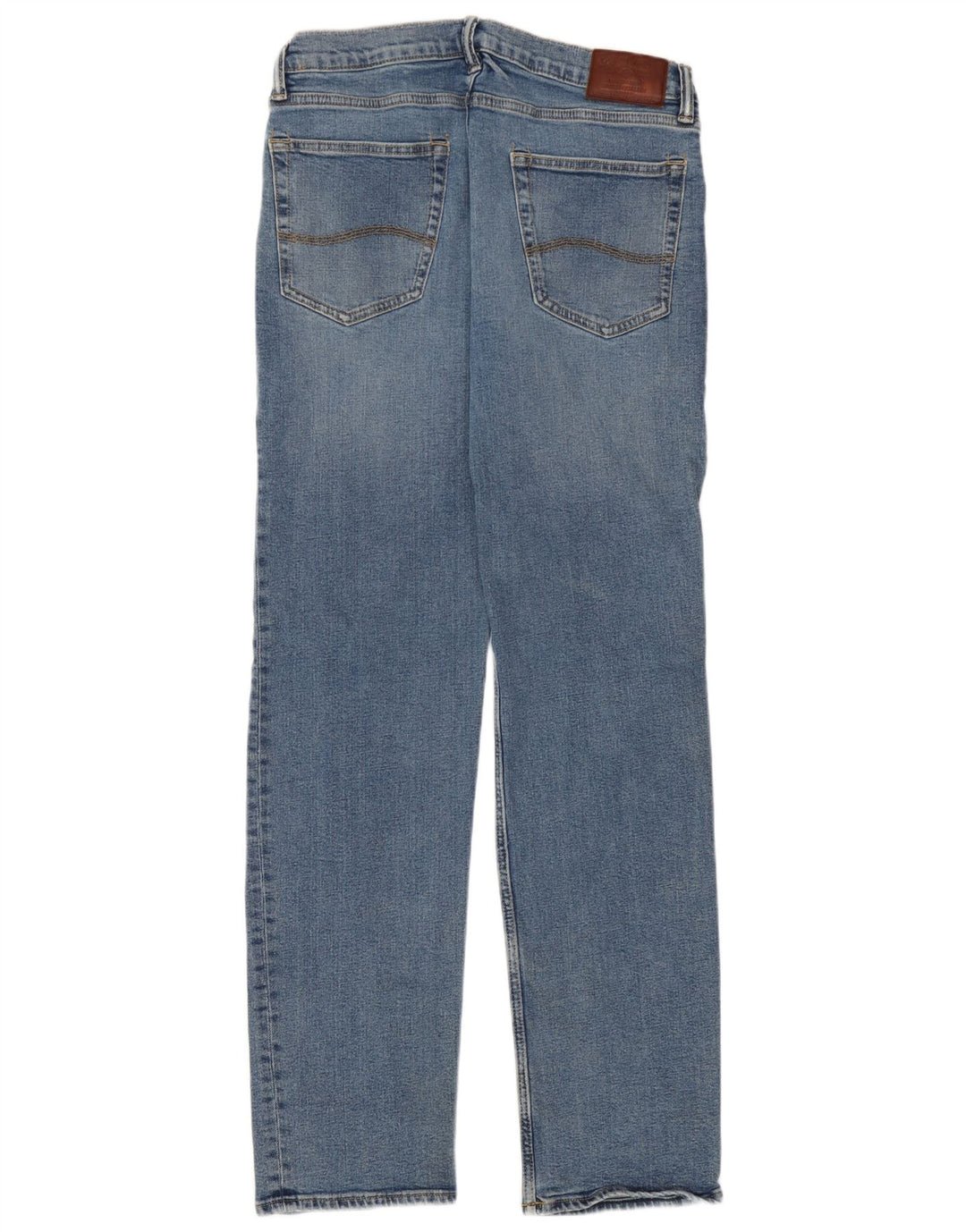 Jeans dritti da uomo Marks & Spencer W32 L31 cotone blu