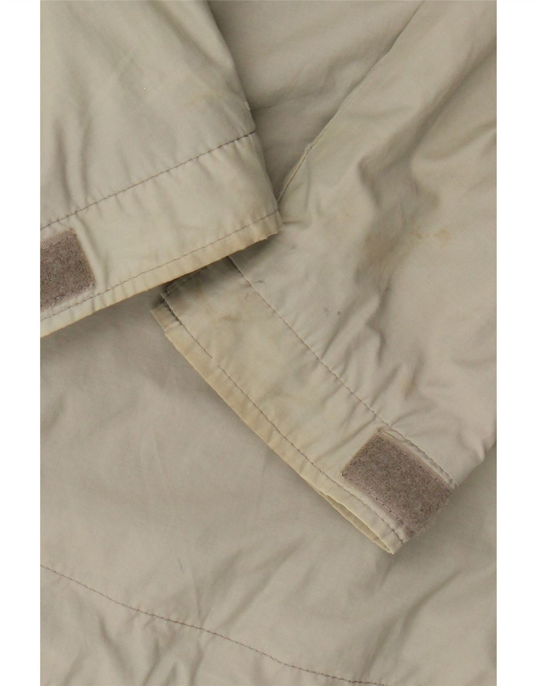 Giacca antipioggia con cappuccio da uomo Lyle & Scott UK 36 piccola in nylon beige