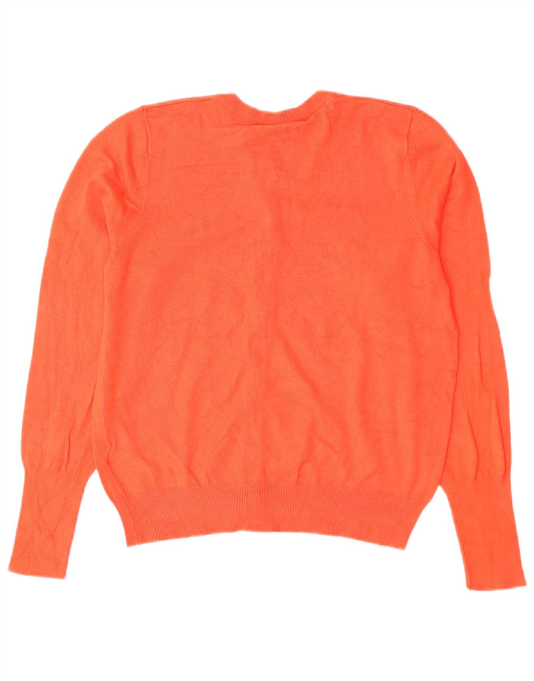 Maglione cardigan corto da donna Marks & Spencer UK 12 rosso medio