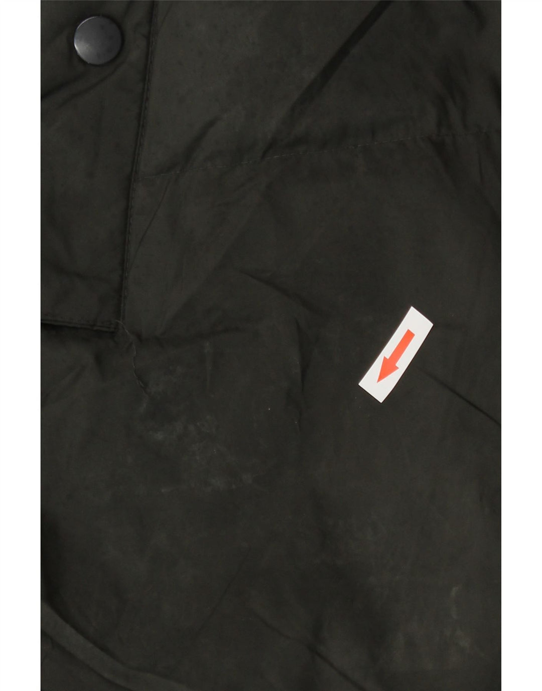 Cappotto imbottito oversize con cappuccio da donna Zara UK 10 piccolo in nylon nero