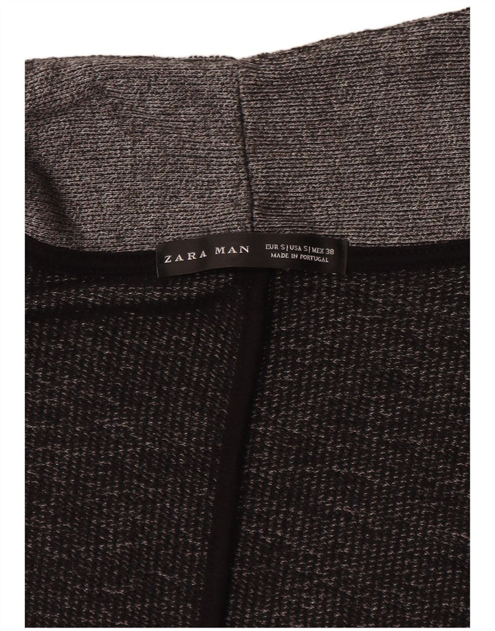 Maglione cardigan da uomo Zara piccolo grigio