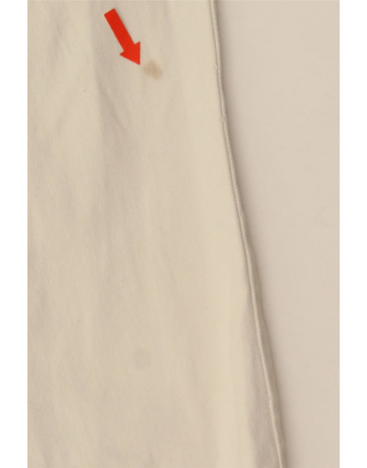 Jeans Bootcut da uomo Guess W34 L28 bianco sporco