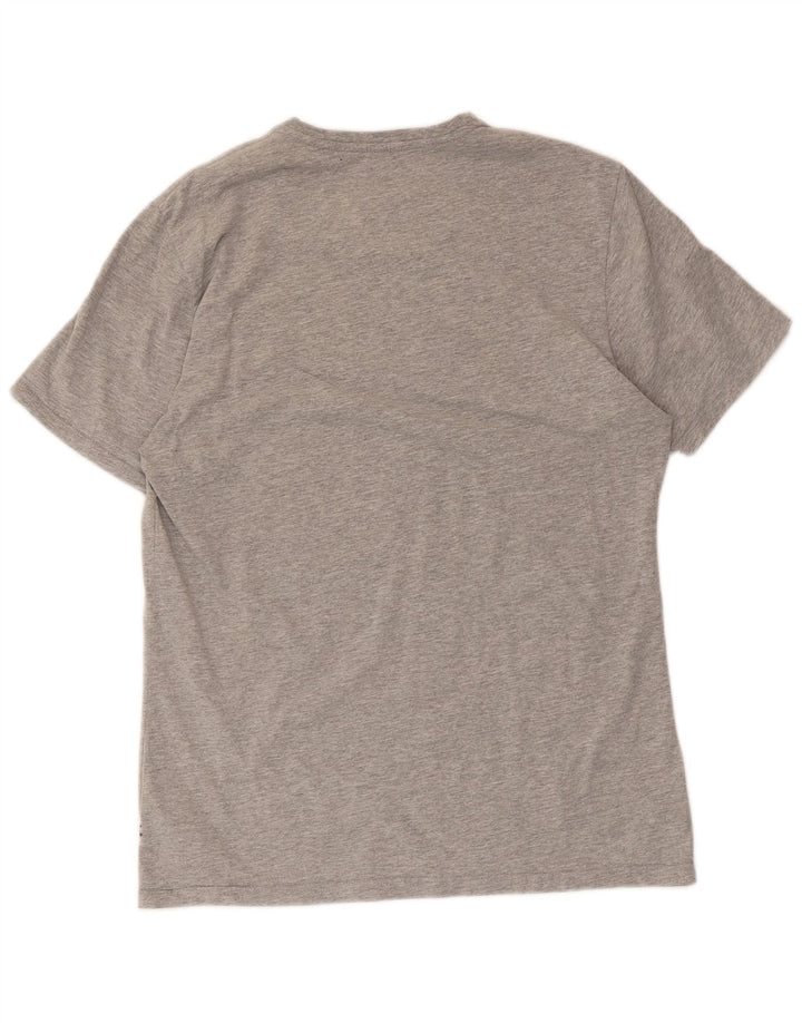 T-shirt grafica Levi's da uomo 501 Top in cotone chiazzato grigio medio