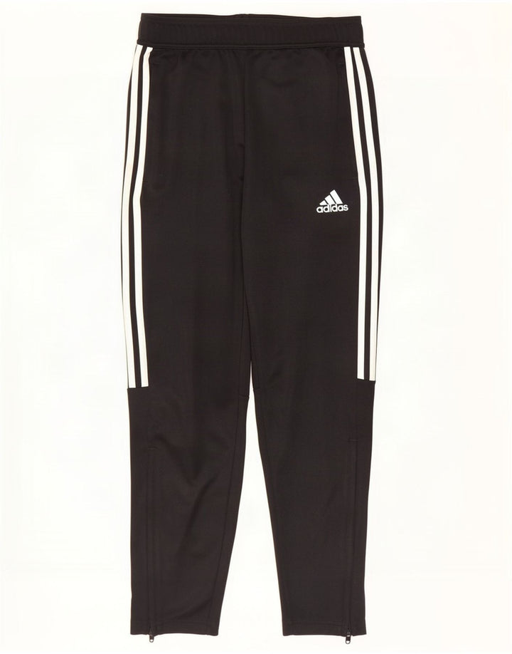 Pantaloni da tuta Adidas Aeroready da uomo piccoli in poliestere nero
