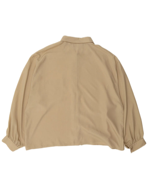 Camicetta da donna Luisa Spagnoli UK 18 XL Poliestere beige