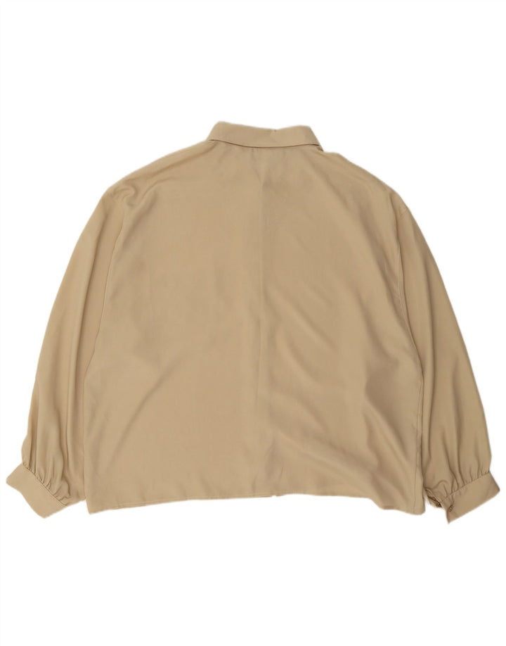 Camicetta da donna Luisa Spagnoli UK 18 XL Poliestere beige