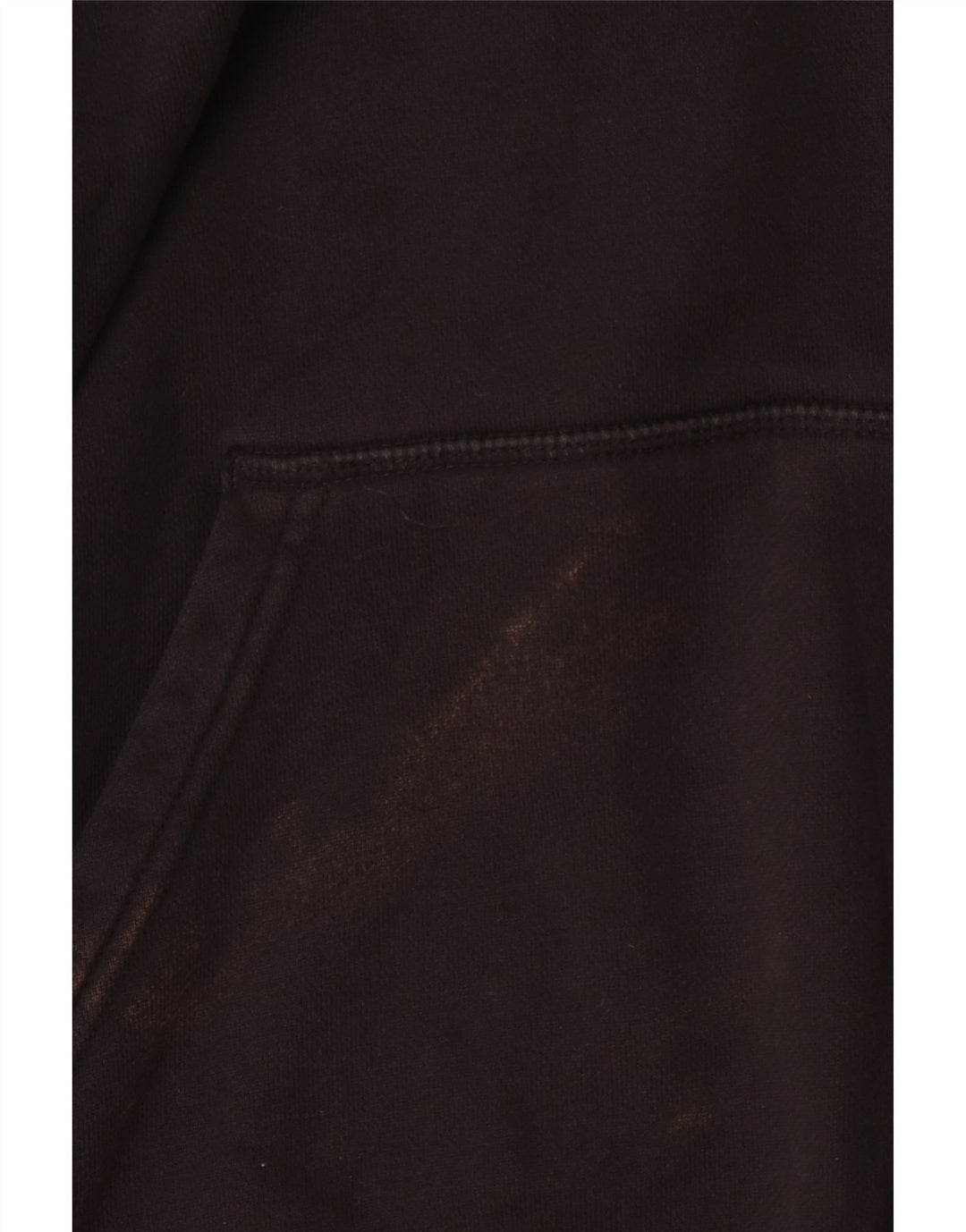 Maglione con cappuccio grafico da donna vestibilità ampia ADIDAS UK 14 grande cotone nero