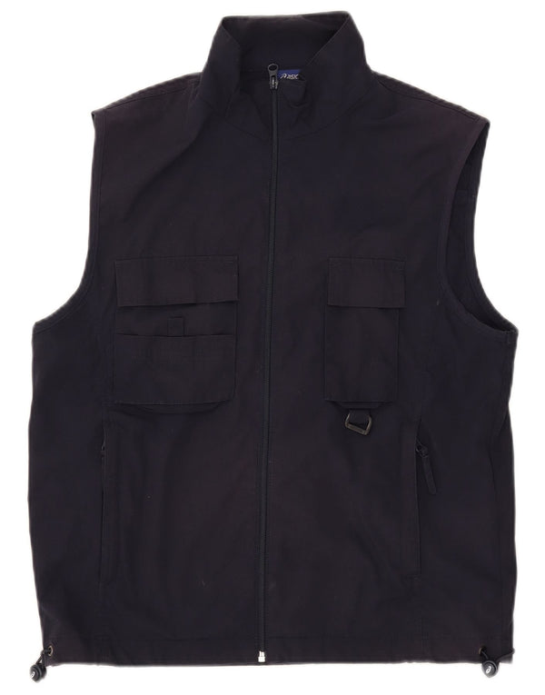 Asics Gilet da uomo Graphic Utility UK 38 medio blu navy poliestere