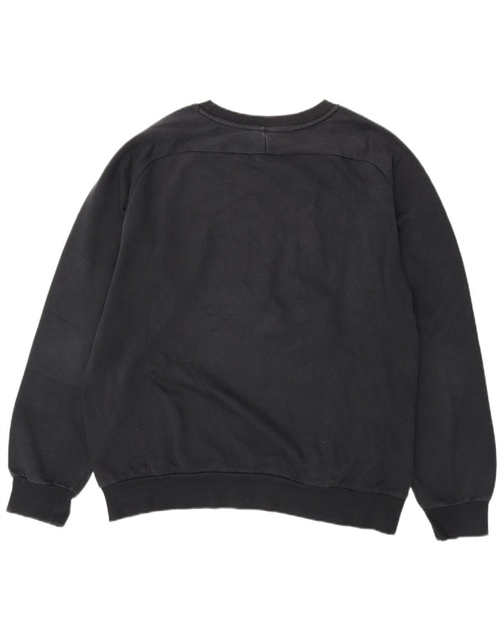 Felpa con grafica PUMA da uomo, grande, nera