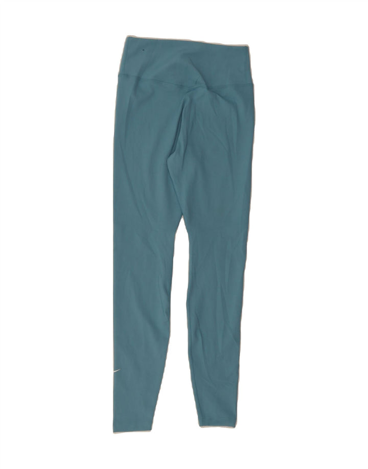 NIKE Womens Dri Fit Leggings UK 6 XS  Blue Polyester Vintage Nike and Second-Hand Nike from Messina Hembry 