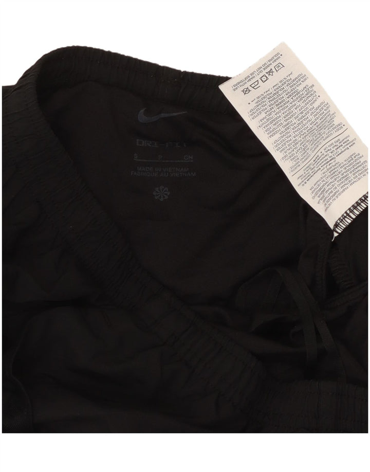 Pantaloncini sportivi Nike Dri Fit da uomo piccoli in poliestere nero
