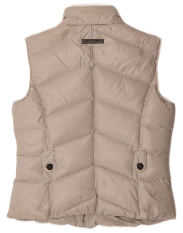 Gilet imbottito da donna FRIEDA & FREDDIES EU 40 Poliestere beige medio