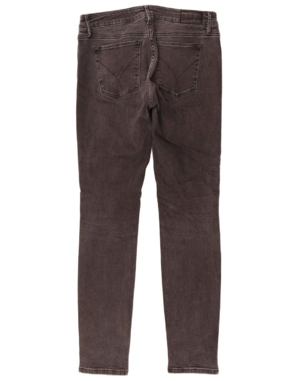 Jeans skinny da donna Calvin Klein W30 L32 cotone grigio