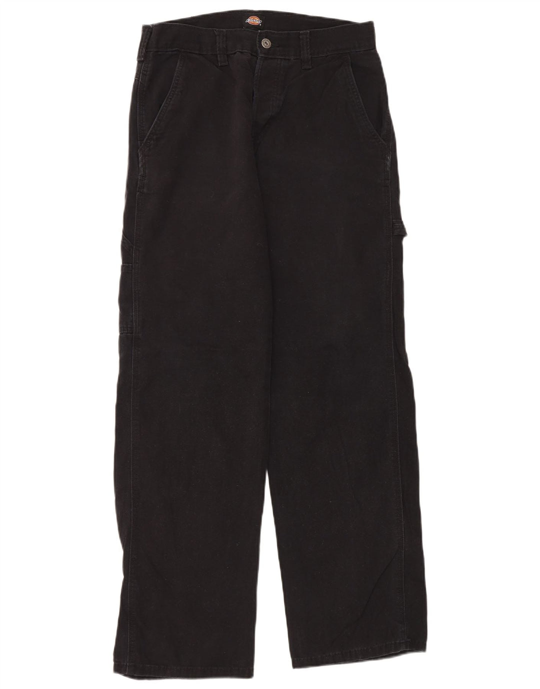 Pantaloni cargo dritti da uomo Dickies W30 L32 cotone nero