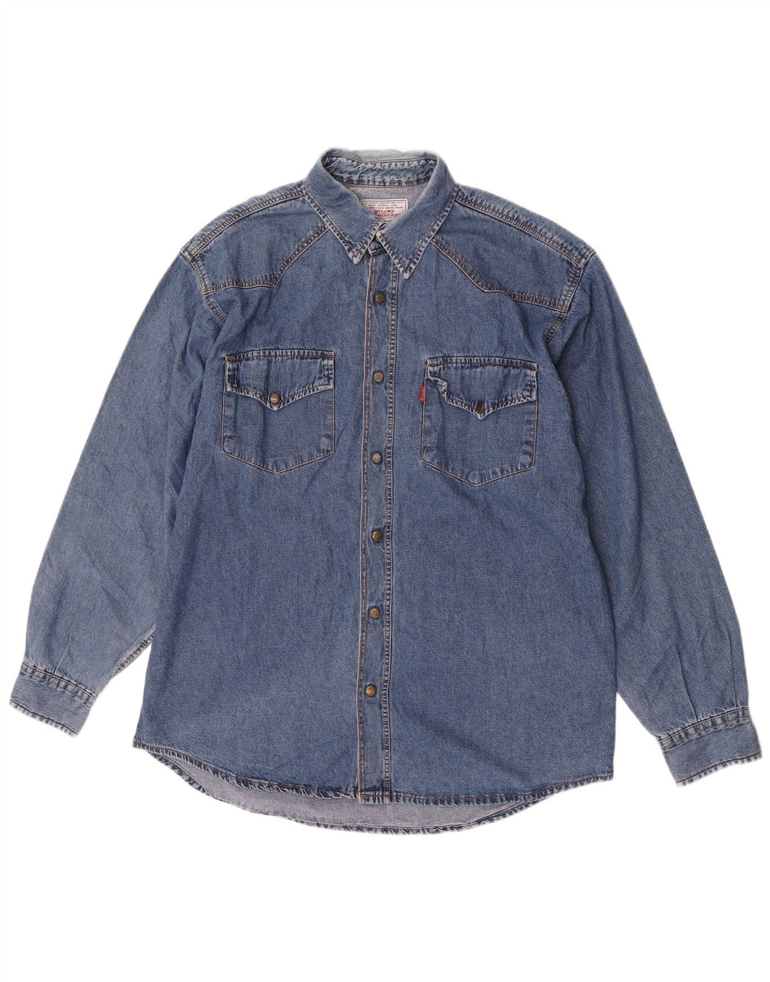 Camicia di jeans da uomo Perry's grande blu