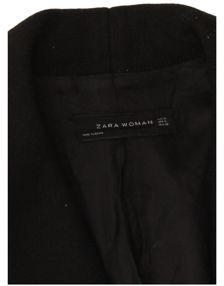 Soprabito aperto da donna Zara UK 10 piccolo nero
