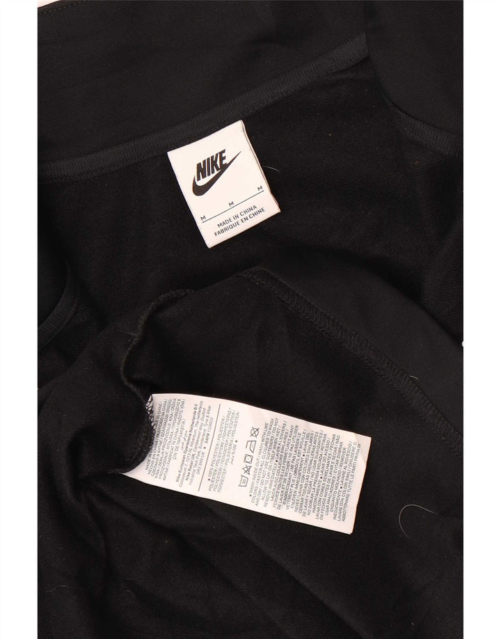 Giacca da tuta da uomo Nike, giacca media, nera, in poliestere