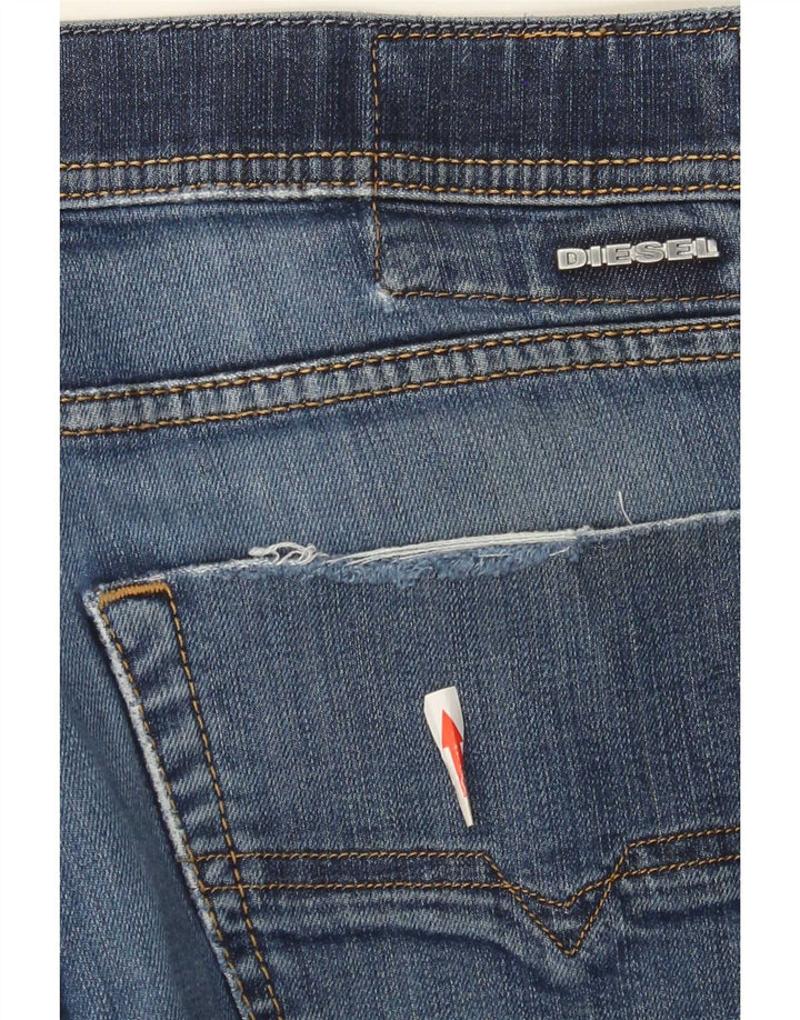 Diesel Uomo Tepphar Carrot Jeans Slim W32 L34 Cotone Blu