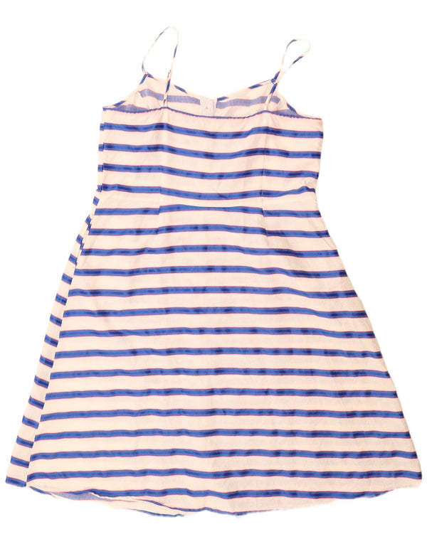 Vestito estivo da donna Joules UK 20 2XL Cotone a righe bianche