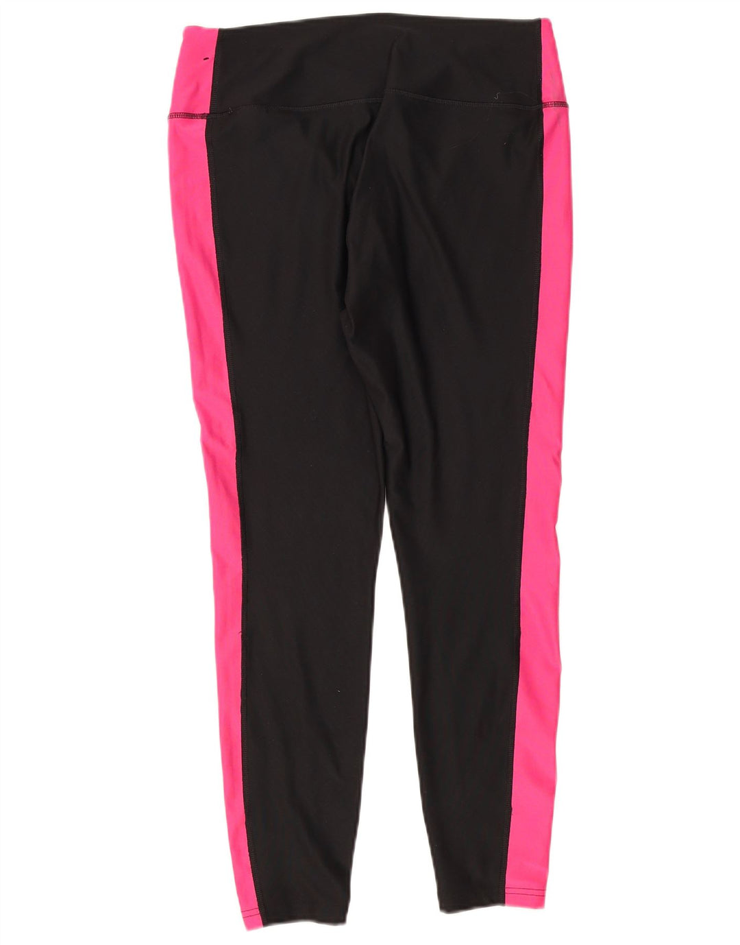 Leggings Nike Dri Fit da donna UK 14 Large Nero Colourblock Poliestere