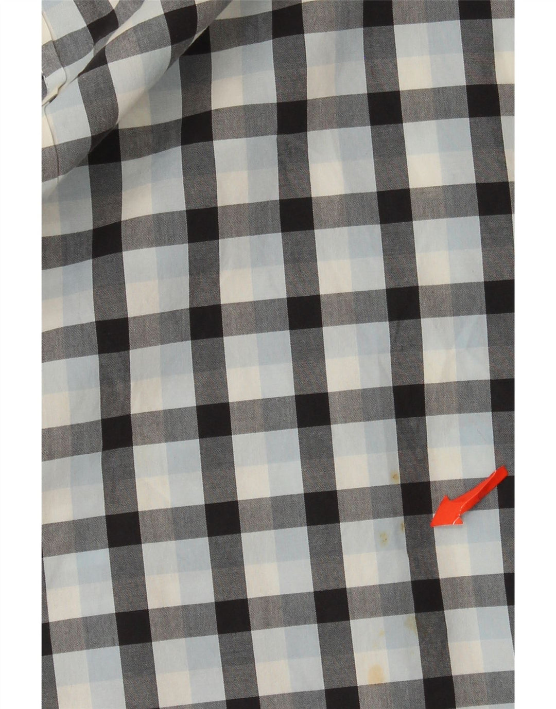 Camicia Timberland da uomo vestibilità regolare, cotone a quadri blu grande