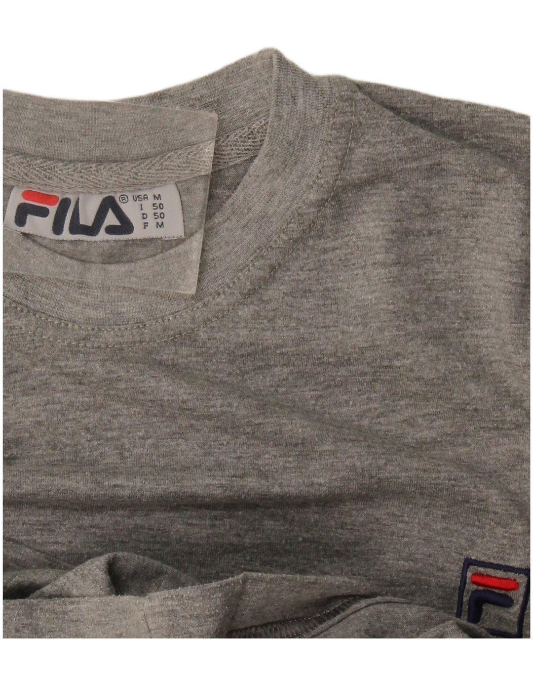 Maglietta Fila Da Uomo Top Grigio Medio