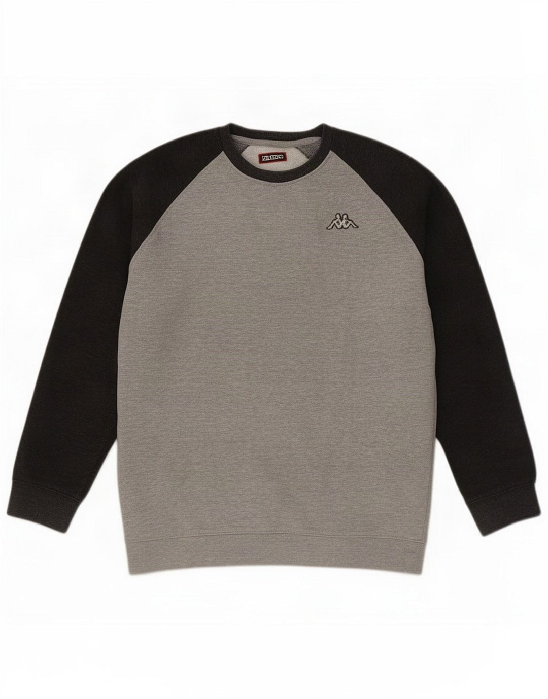 Felpa Kappa Uomo Maglione 3XL Grigio Colorblock