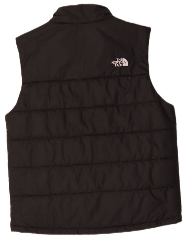 Gilet imbottito con grafica da uomo The North Face UK 40 grande poliestere nero