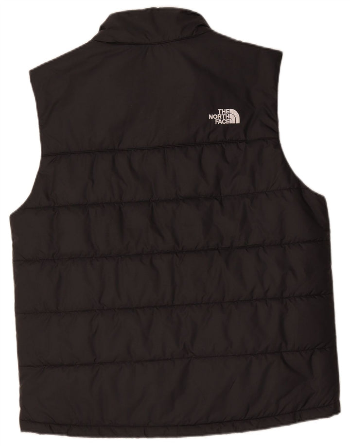 Gilet imbottito con grafica da uomo The North Face UK 40 grande poliestere nero