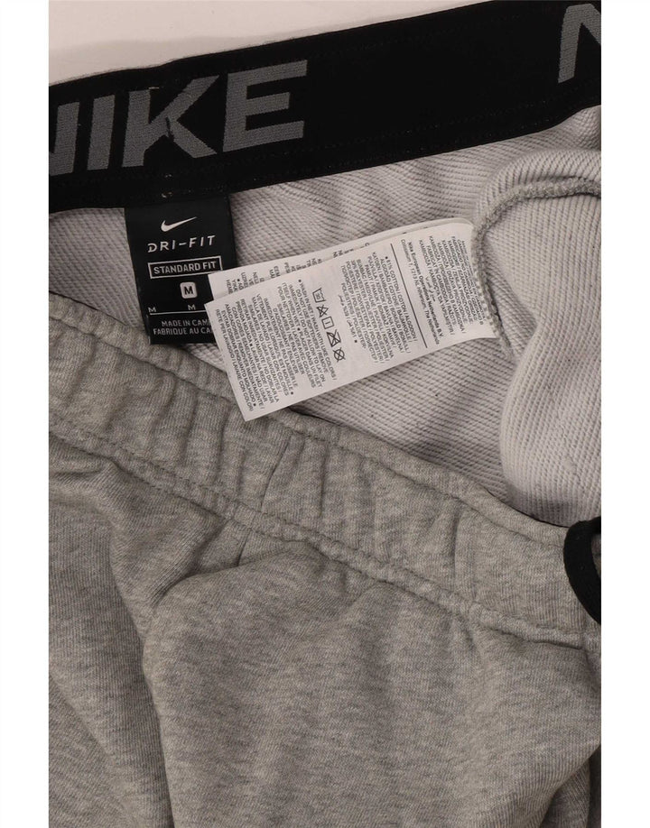 Pantaloni da tuta Nike Dri Fit Standard da uomo Joggers in cotone grigio medio