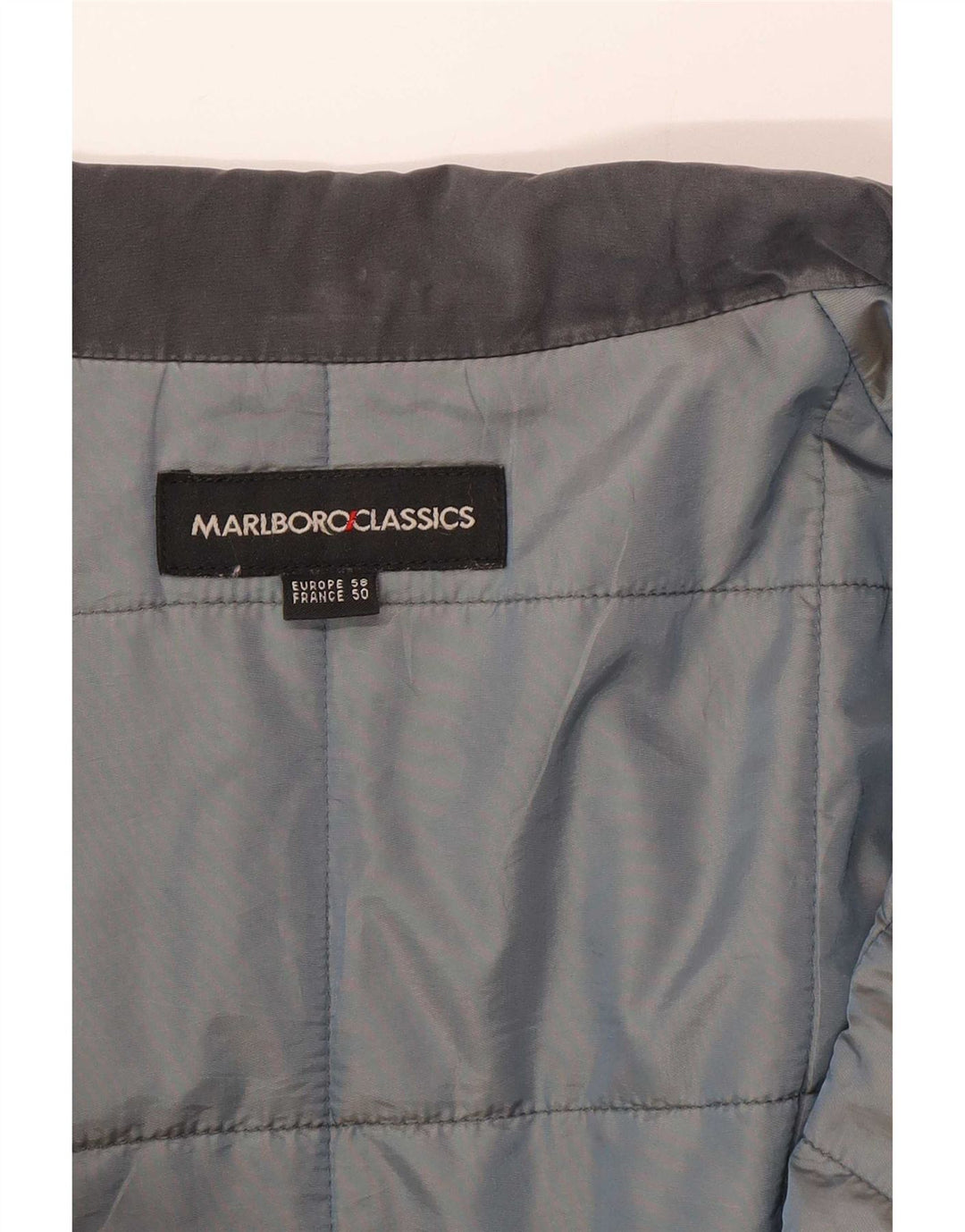 Giacca imbottita da uomo Marlboro Classics IT 58 4XL Blu